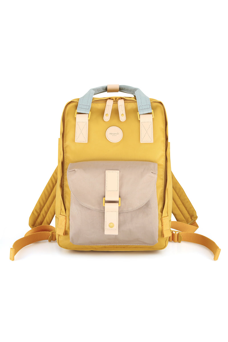 CASUAL WATERPROOF BACKPACK 200 -MUSTARD